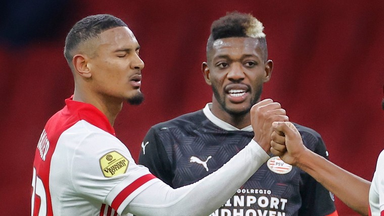 Ajax-PSV is voor Sangaré ook een Ivoriaanse broederstrijd: 'Hij is mijn maat' 