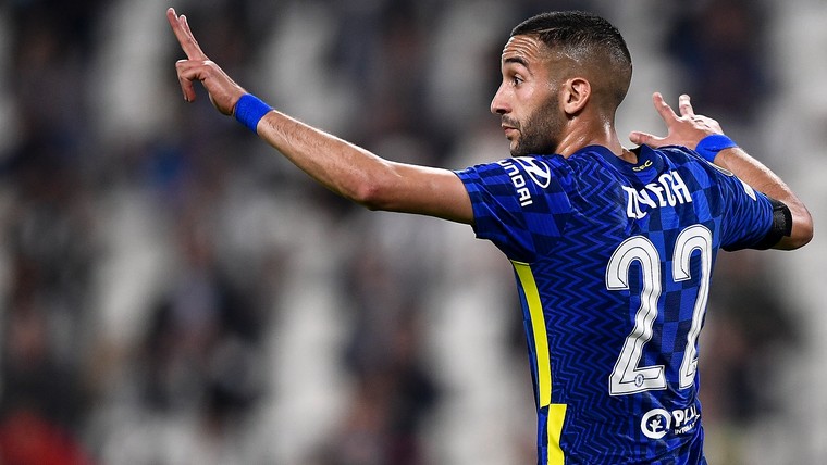 Zelfs blessurecrisis helpt Ziyech niet aan plek in Chelsea-ploeg