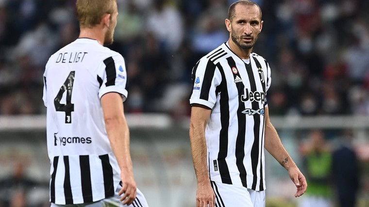 Chiellini onthult bijnaam van De Ligt en hoopt dat hij nog lang bij Juventus blijft