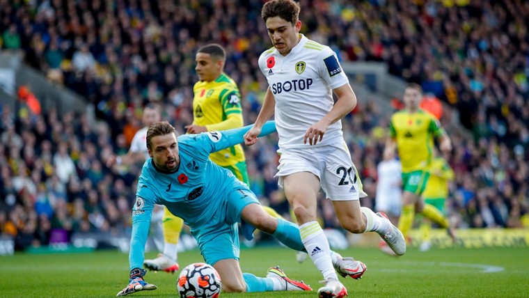 Gifbeker Norwich City nog niet leeg: Krul leidt nederlaag tegen Leeds in