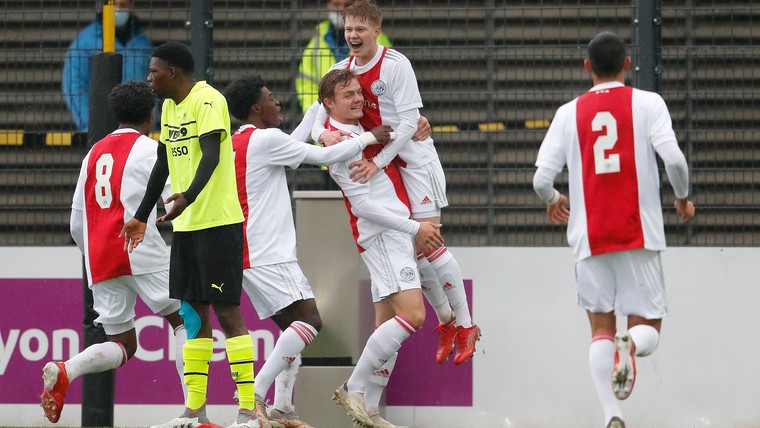 Ajax-talenten nemen revanche op Borussia Dortmund