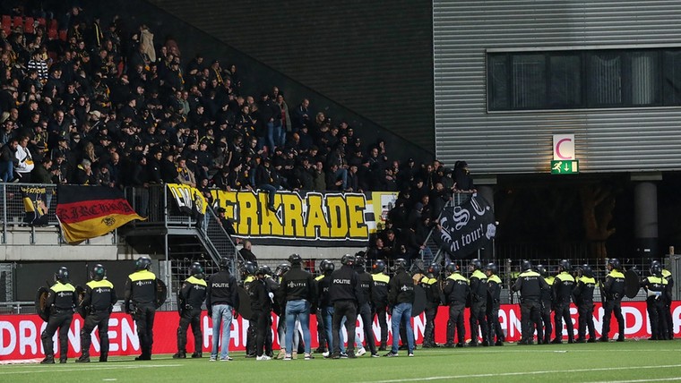 MVV komt met gebaar richting fans na gestaakte derby tegen Roda JC