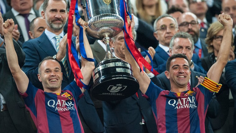 Rotsvast geloof Iniesta in trouwe kompaan: 'Hij krijgt Barça op de rit'
