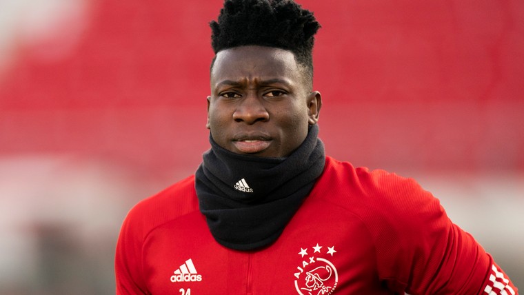 Rentree Onana: Ajax-goalie beleeft middag vol opstekers