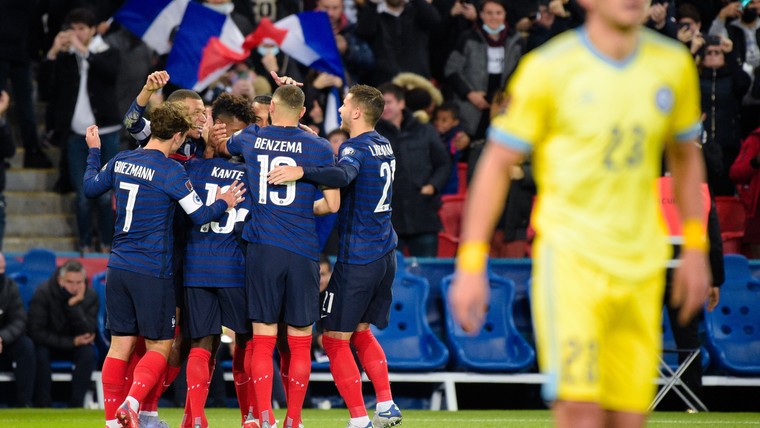 Mbappé steelt de show in Parijs, ook Belgen zeker van WK
