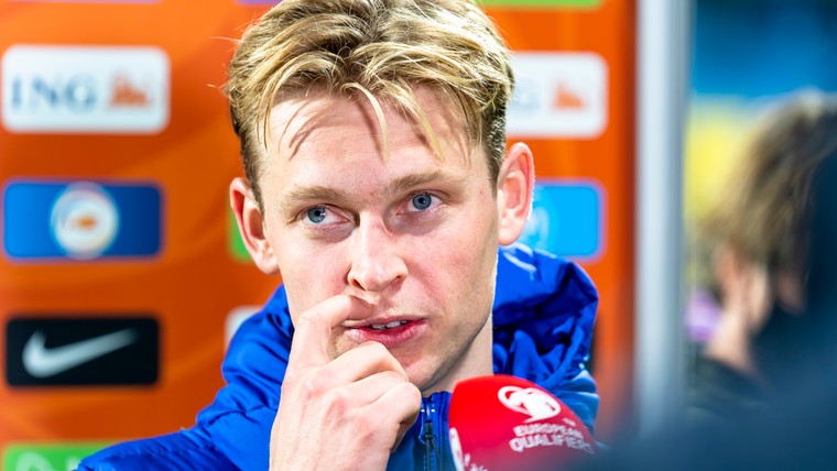 Frenkie de Jong legt schuld bij Oranje: 'Het is heel kinderachtig'