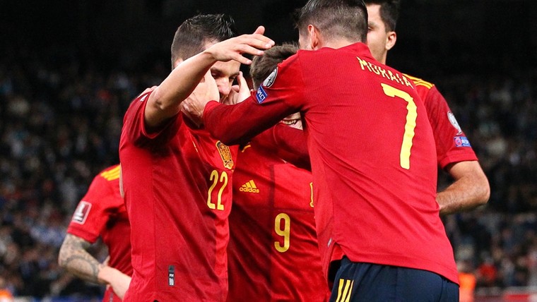 Morata dompelt Zweden in rouw en schiet Spanje naar het WK