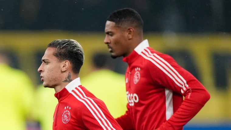 Antony en Haller ontbreken bij Ajax, Braziliaans duo in de voorhoede