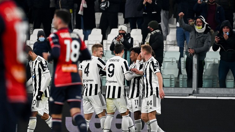 Schutterend Juventus boekt zuinige zege op pover Genoa