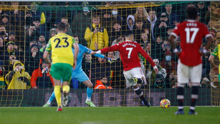 Norwich voelt zich bestolen: 'Het was een typische Man United-penalty'