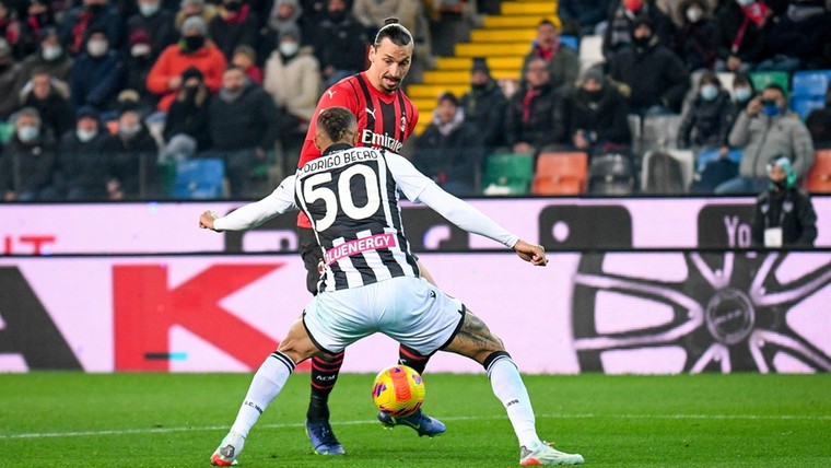 Ibrahimovic reddende engel AC Milan, Nuytinck verliest cruciaal duel