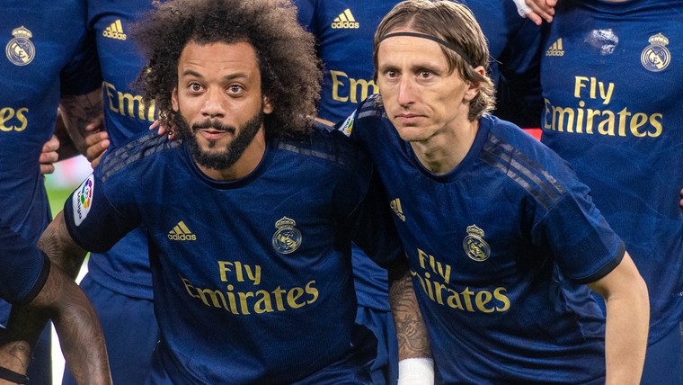 Real Madrid moet Modric en Marcelo missen vanwege positieve coronatest