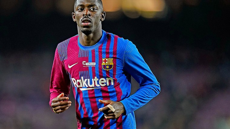 Barcelona overweegt 'contractrebel' Dembélé niet meer in te zetten 