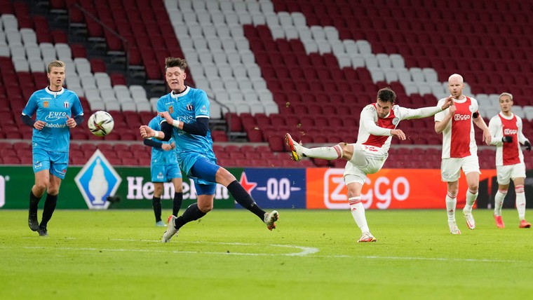 'Jong' Ajax haalt net niet de dubbele cijfers in aanloop naar kraker tegen PSV