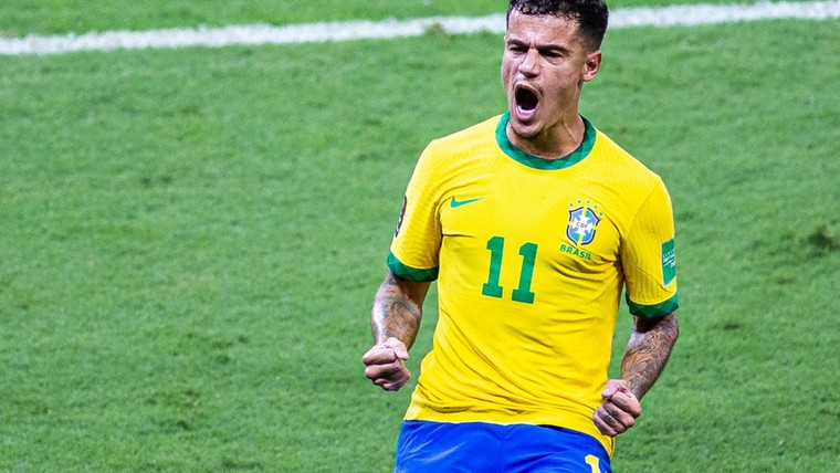 Coutinho maakt wederopstanding compleet met sterk optreden voor Brazilië
