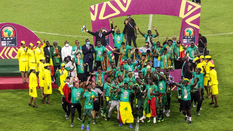 Senegal schrijft geschiedenis: Mané zorgt voor eerste Afrika Cup-eindzege