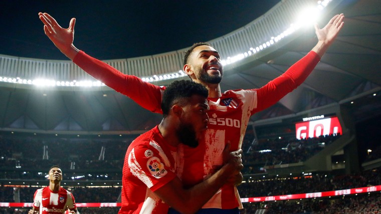 Halve omhaal brengt tiental Atlético na spektakelstuk in extase