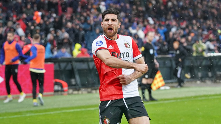 Feyenoord triomfeert dankzij treffers die Kuip ouderwets doen trillen