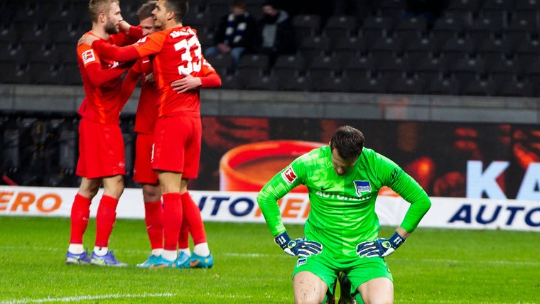 Misère houdt aan bij Hertha: Leipzig scoort vijf keer in 25 minuten