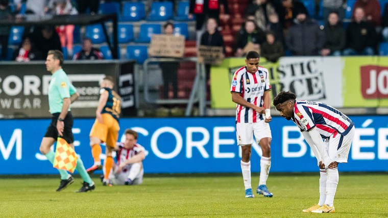 Willem II schiet weinig op met punt: 'Dit voelt als een nederlaag'