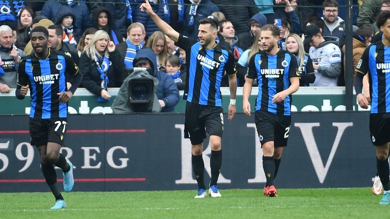 Oranje-klant Lang opnieuw figurant bij doordenderend Club Brugge