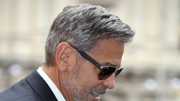 George Clooney, de Derby County-hoop in bange dagen