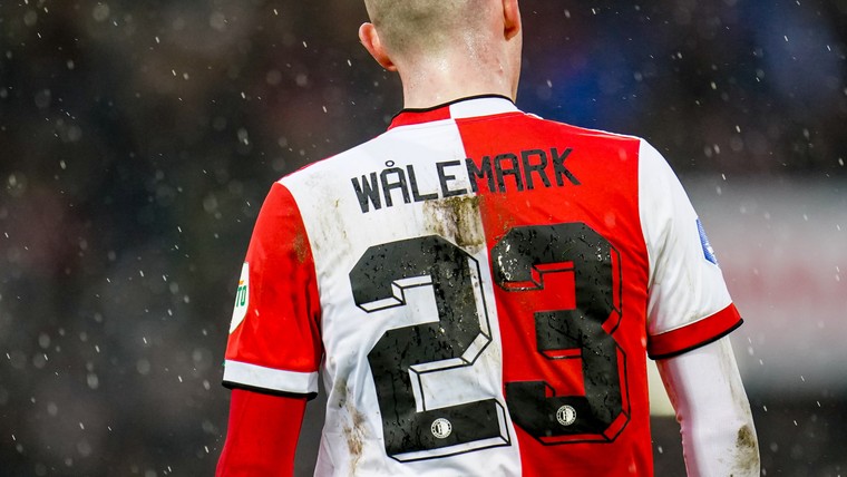 Walemark maakt op kunstige wijze zijn eerste Feyenoord-goal