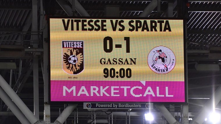 Opvallend: KNVB wijst andere arbitrage aan voor restant Vitesse - Sparta