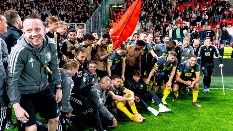 Topavond dankzij 'coëfficiëntenkanon' Feyenoord én Van Bronckhorst