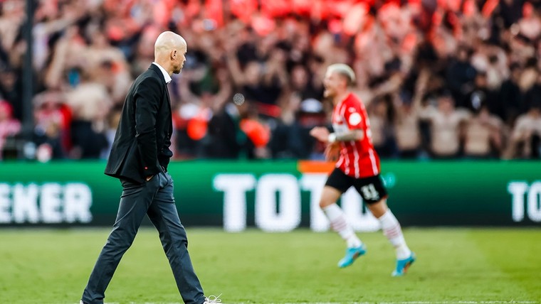 Ten Hag: 'Ajax speelde vandaag tegen meer dan elf spelers'