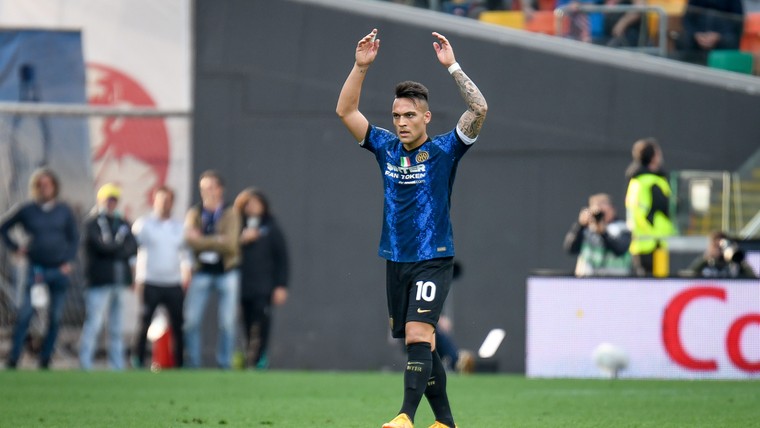 Martínez evenaart beste seizoen en brengt Inter dichter bij Milan