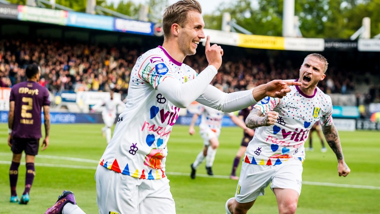 RKC Waalwijk nadert lijfsbehoud in de Eredivisie: 'Nog één keer winnen'