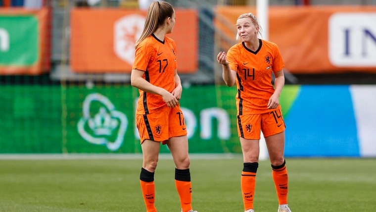 KNVB draait: Oranje Leeuwinnen toch tegen Wit-Rusland