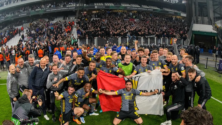 Once in a lifetime voor Linssen: 'Dit Feyenoord is als een familie'