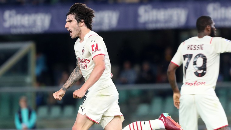 AC Milan heeft Scudetto voor het grijpen na heldenrol Tonali
