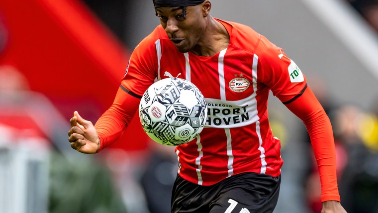 PSV-coach Roger Schmidt kan in laatste thuisduel weer beroep doen op Madueke