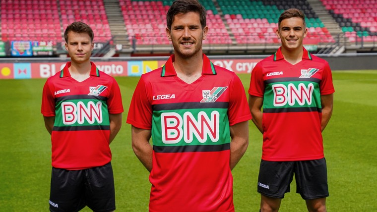 NEC gaat terug in de tijd en speelt in BNN-shirts tegen Fortuna