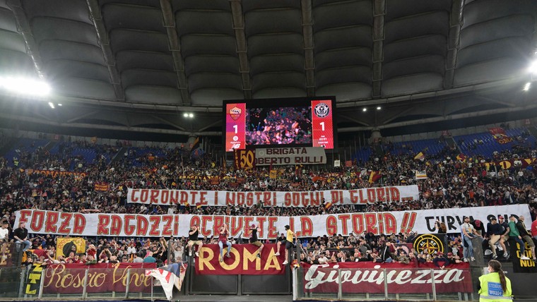 Conference League-finale leeft ook in Rome: Olimpico vult zich voor eindstrijd