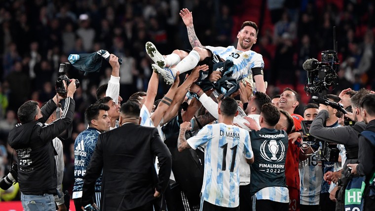 Man of the Match Messi straalt na tweede 'prijs' met Argentinië
