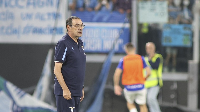 Sarri mag het bij Lazio wél langer laten zien