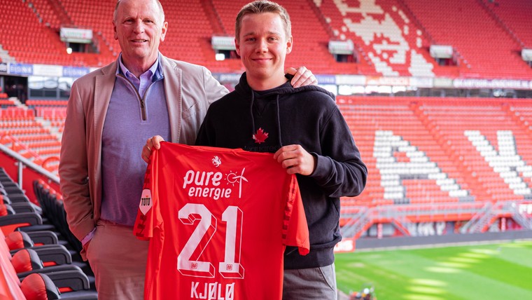 FC Twente doet zaken met PSV en presenteert Kjølø