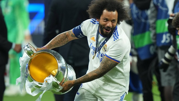 Real Madrid geeft Marcelo na vijftien jaar trouwe dienst groots afscheid