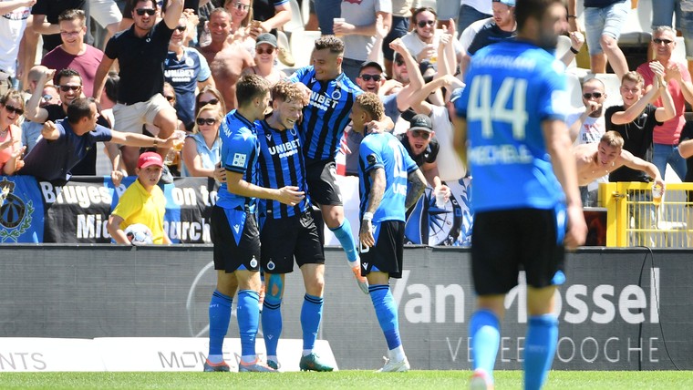 Goal Dessers te weinig voor Genk: Brugge ontsnapt in extra tijd vermakelijk duel