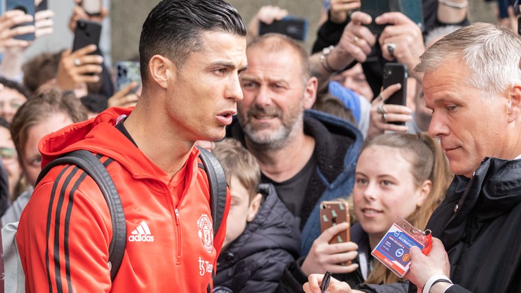 'Ronaldo vliegt naar Manchester en gaat in gesprek met Ten Hag'