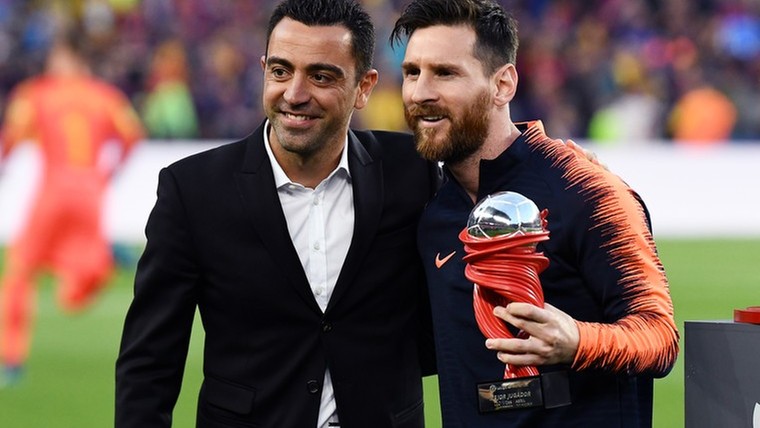 Xavi opvallend openhartig over Barça-comeback Messi