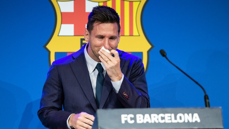 Een jaar na een hartverscheurend vaarwel: de tranen van Lionel Messi