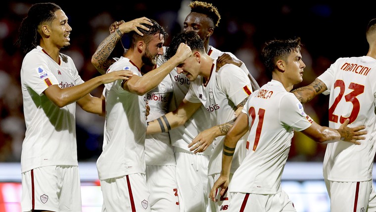 AS Roma boekt zwaarbevochten zege bij Serie A-debuut Wijnaldum