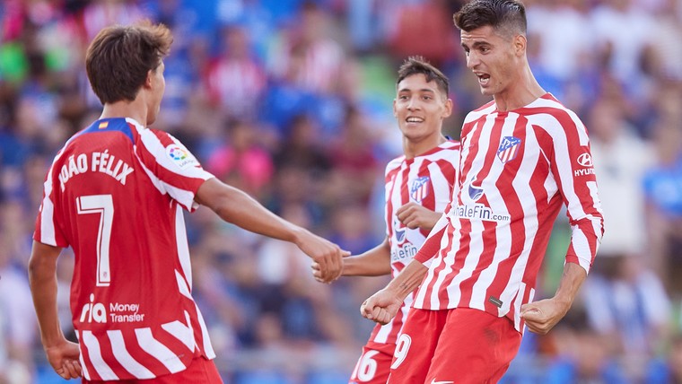 Bijzondere treffer Morata zet Atlético op spoor overtuigende start seizoen