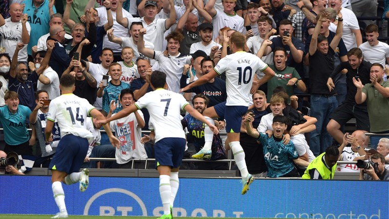 Kane met recordgoal middelpunt van Tottenham-feestje