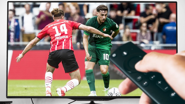 Voetbal op tv: waar zijn PSV-Feyenoord en AZ-Ajax te zien?